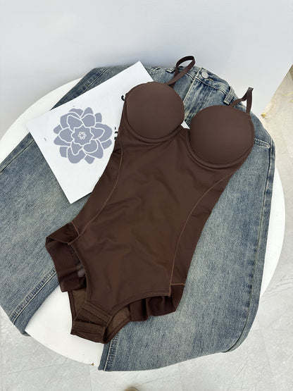 Hot-Selling Sexy Strap One-Piece Shapewear Slimming Body Shaping Women's Underwear Shaping Tight-Fitting Waist Cincher Thin